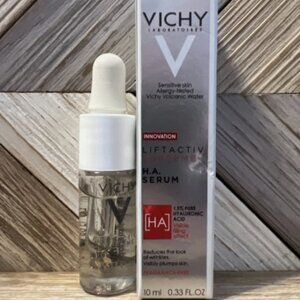 Vichy Liftactiv Supreme H.A. Serum .33oz / 10ml Travel Mini New in Box